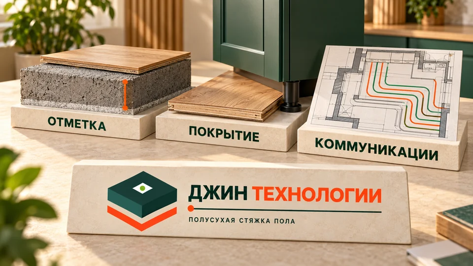 Редакционная ИИ-инфографика: Отметка, Покрытие, Коммуникации