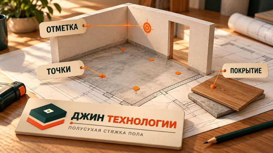 Редакционная ИИ-инфографика: Отметка, Точки, Покрытие